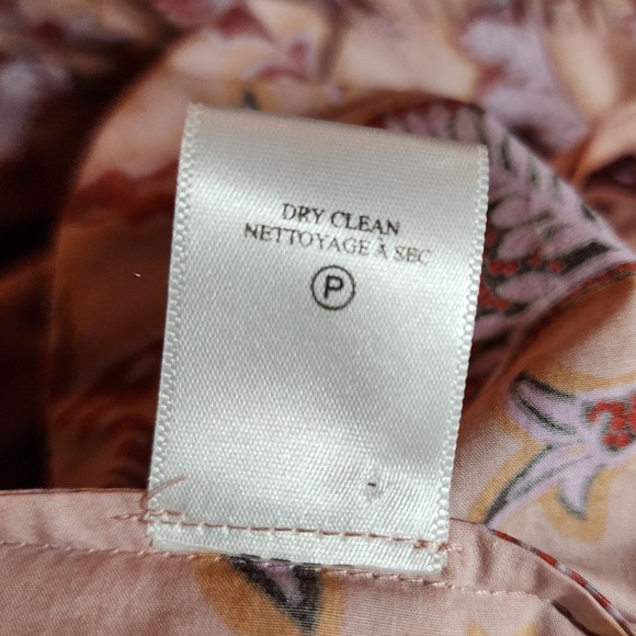 ALC Alexandria Cut Midi Dress Pink Floral Twist Cutout Sleeveless Size 8 - Picture 5 of 6